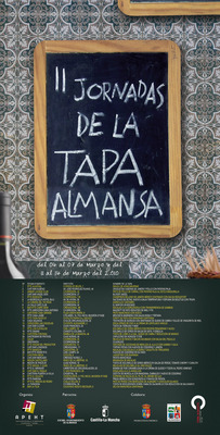 Cartel almansa jornada de la tapa